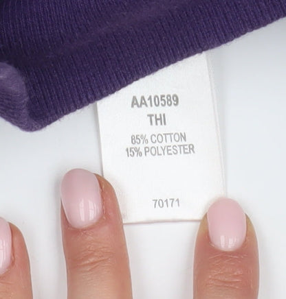 Mens UK Size L Cotton Traders Purple