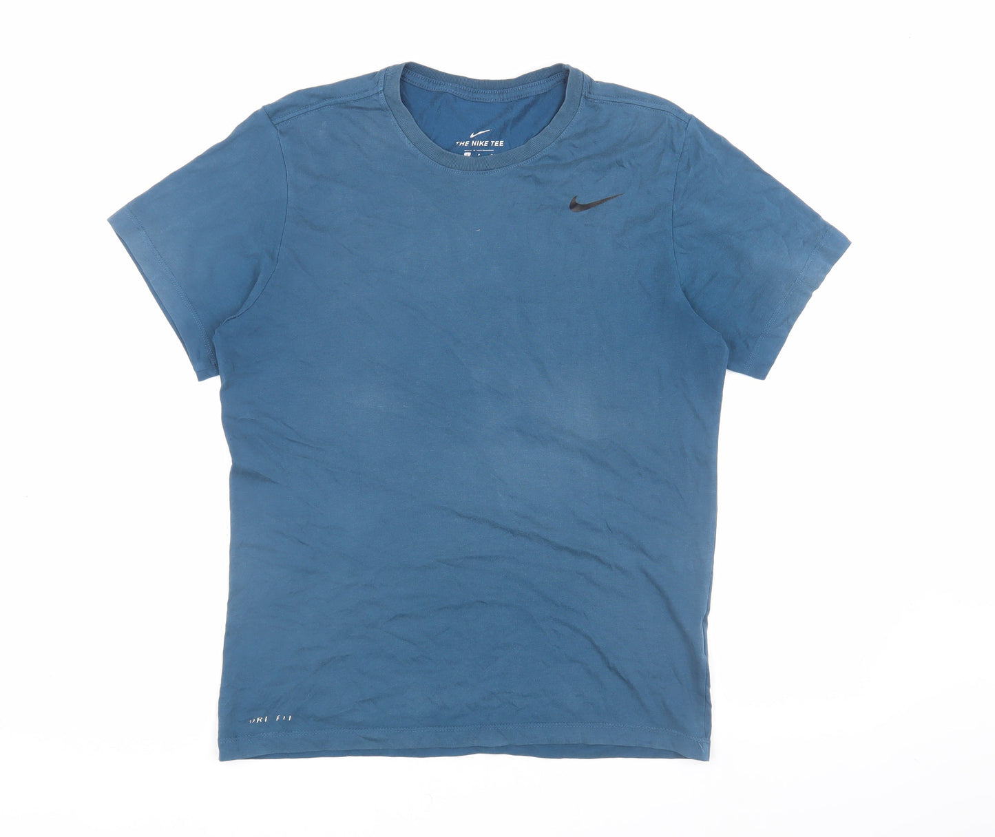 Nike Men's Blue Dri-Fit T-Shirt, Size S, Short Sleeve