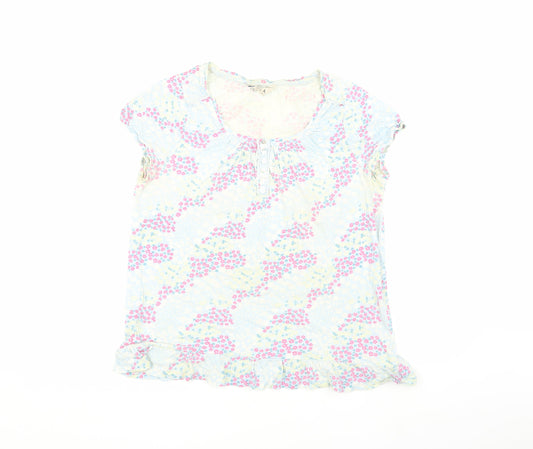 M&Co Women’s Floral T-Shirt, Size 16, Multicoloured