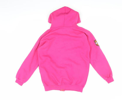 University of Cambridge Girls Pink Full Zip Hoodie 11-12 Years