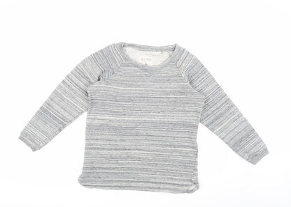 Womens UK Size 10 Jack Wills Grey Pullover Sweatshirt