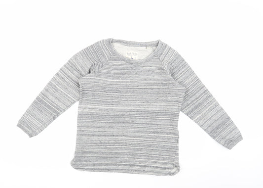 Womens UK Size 10 Jack Wills Grey Pullover Sweatshirt