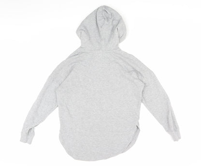 Ushi Men's Grey Pullover Hoodie XS with Logo