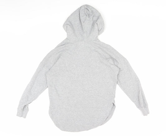 Ushi Men's Grey Pullover Hoodie XS with Logo