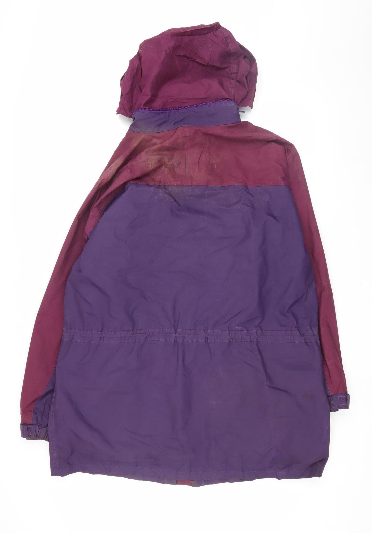 Glenmoor Unisex Purple Parka Jacket, Size M, Winter Casual