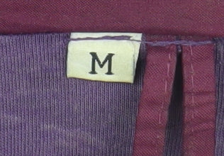 Glenmoor Unisex Purple Parka Jacket, Size M, Winter Casual