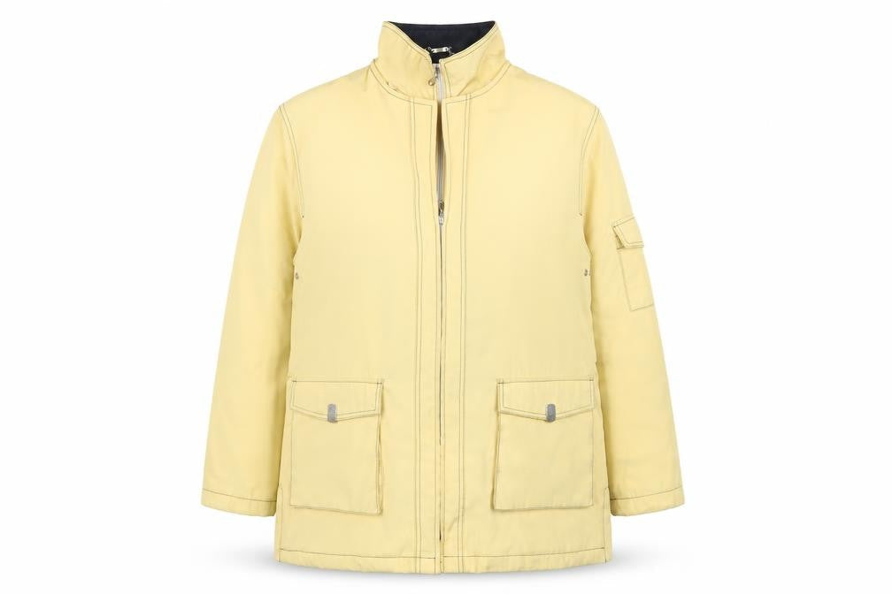 Womens UK Size 16 Kesta Yellow Puffer Jacket