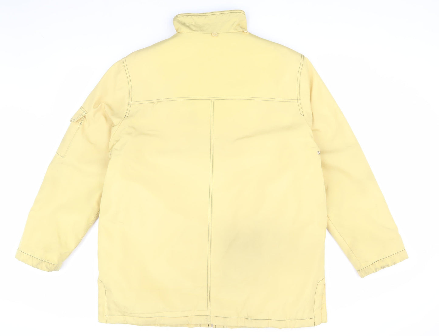 Womens UK Size 16 Kesta Yellow Puffer Jacket