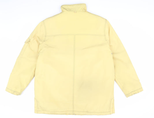 Womens UK Size 16 Kesta Yellow Puffer Jacket