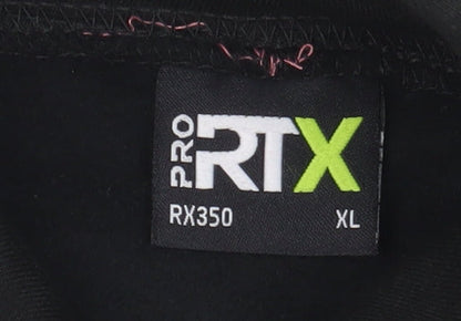 Pro RTX Women's Black XL Hoodie with Mummy Print