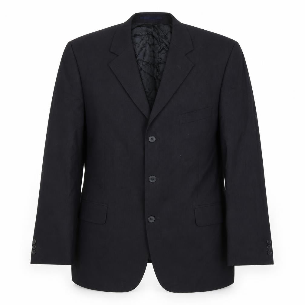 Mens UK Size 44 Sovereign Regular Black Suit Jacket