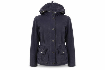Womens UK Size M Gap Black Parka Coat