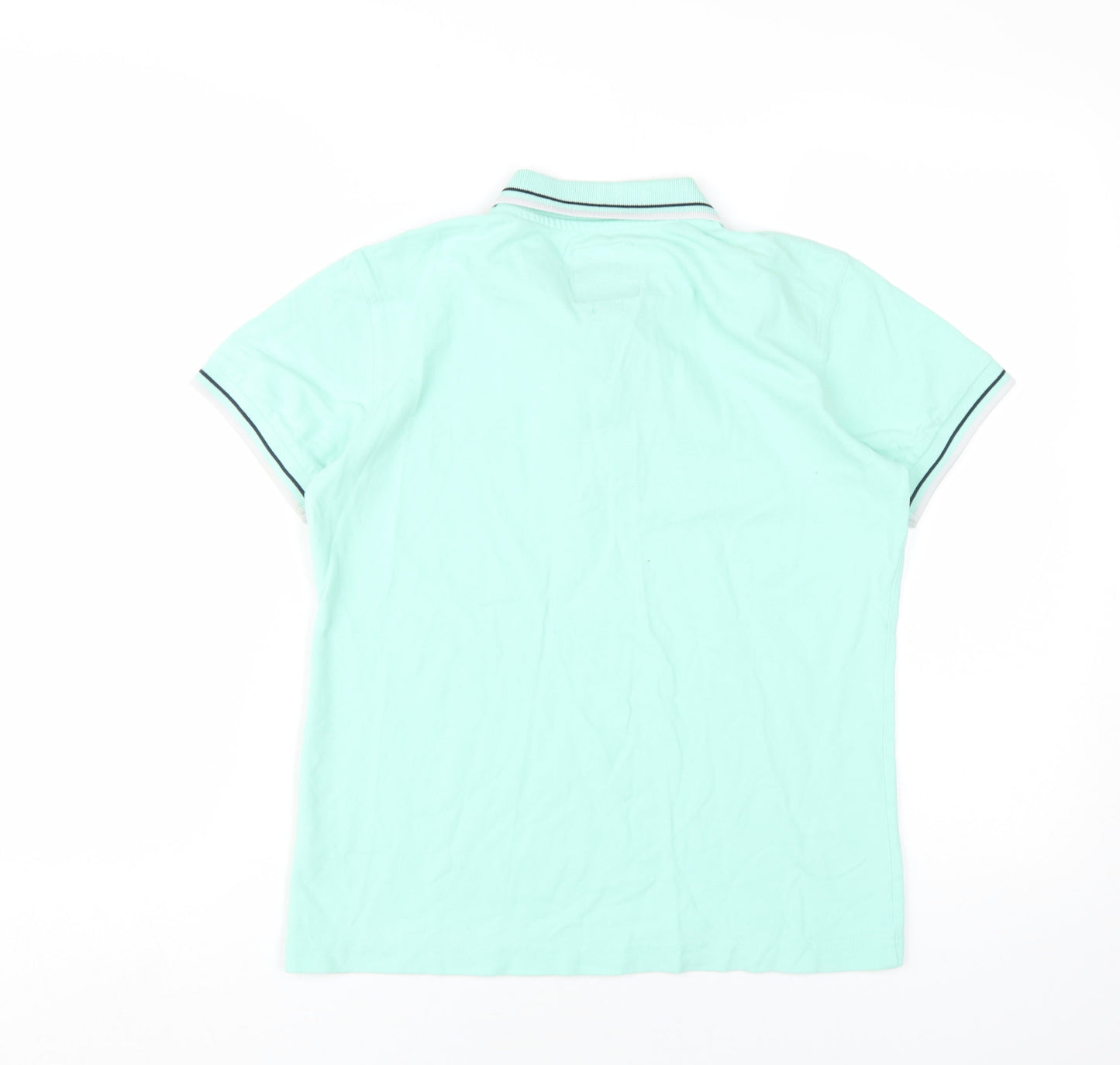 Lambretta Boys Green Polo Shirt - Size 16, Stylish & Breathable