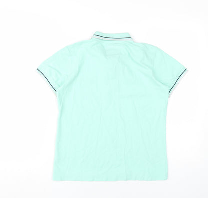 Lambretta Boys Green Polo Shirt - Size 16, Stylish & Breathable