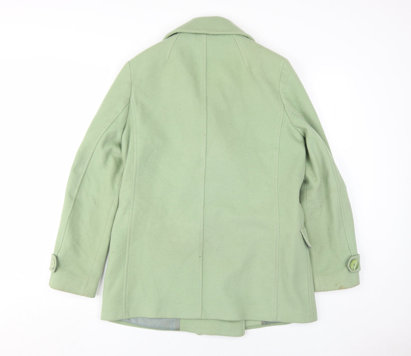 Womens UK Size 10 Damsel in a Dress Green Pea Coat