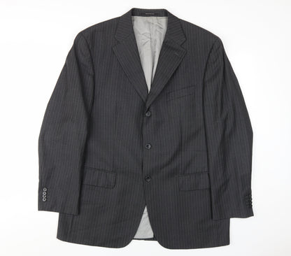 Mens UK Size 54 Reda Regular Grey Suit Jacket