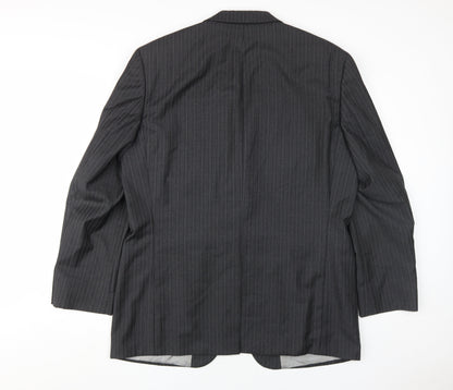 Mens UK Size 54 Reda Regular Grey Suit Jacket