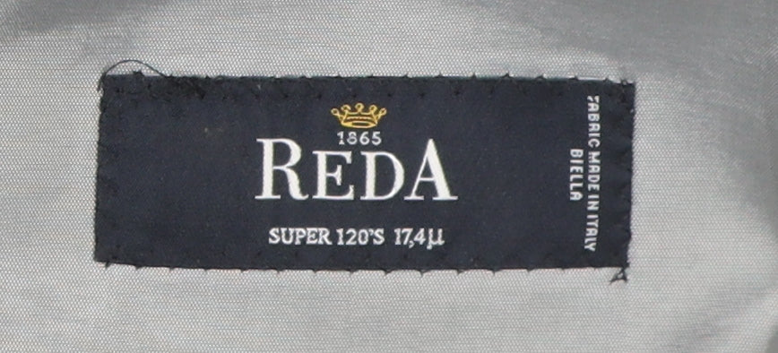 Mens UK Size 54 Reda Regular Grey Suit Jacket