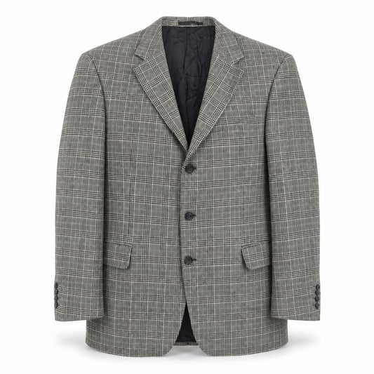 Mens UK Size 41 Atelier Torino Regular Grey Suit Jacket