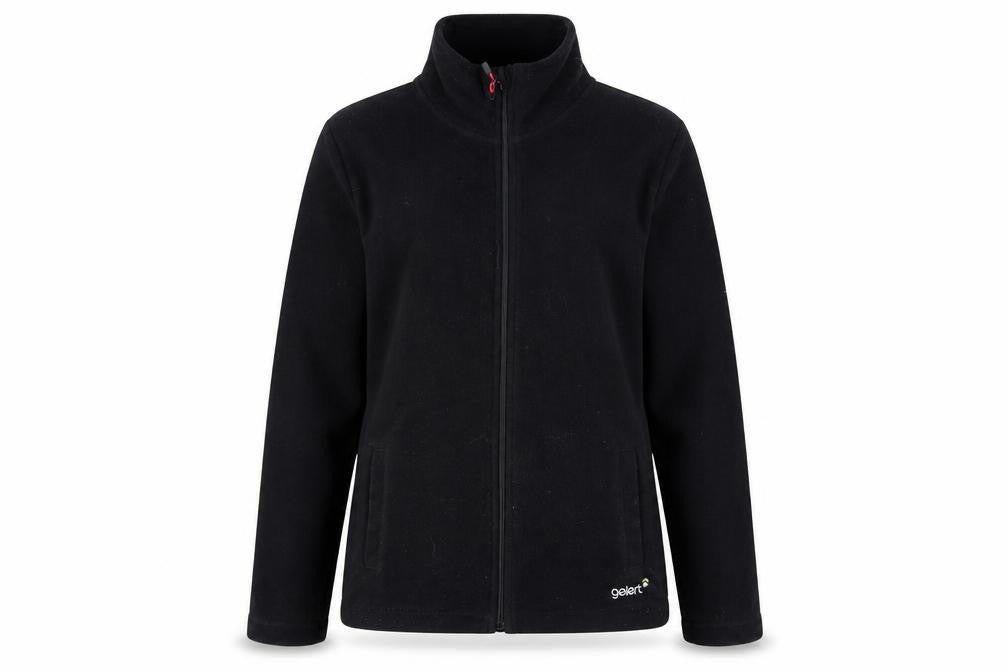 Womens UK Size 10 Gelert Black Full Zip Hoodie