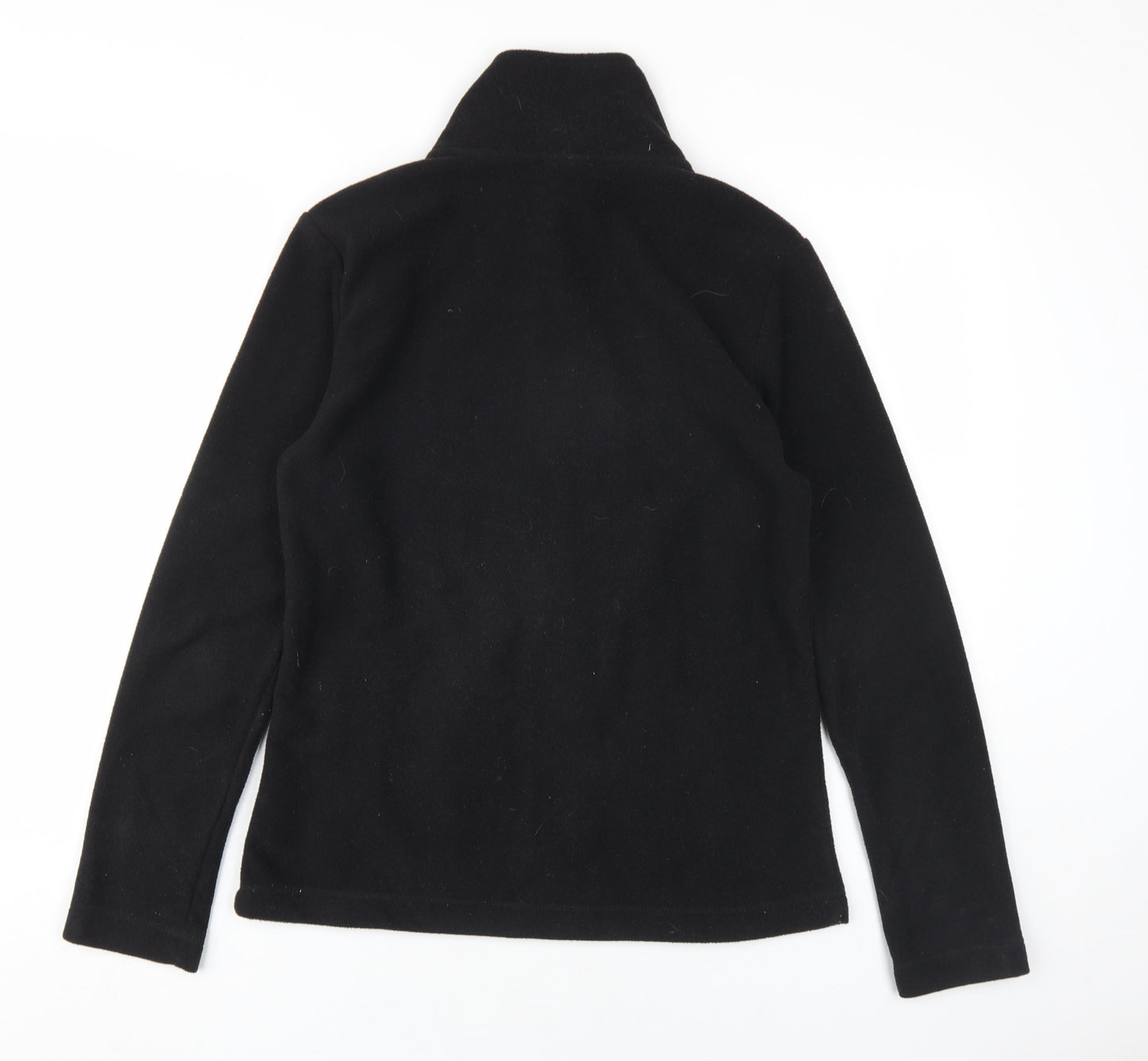 Gelert Women's Black Full Zip Fleece Hoodie Size 10