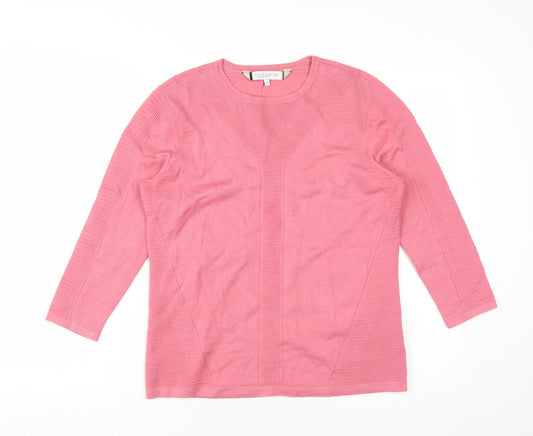 Womens UK Size 16 Principles by Ben de Lisi Pink Pullover Jumper