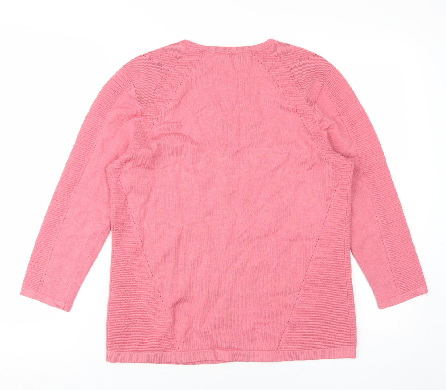 Womens UK Size 16 Principles by Ben de Lisi Pink Pullover Jumper