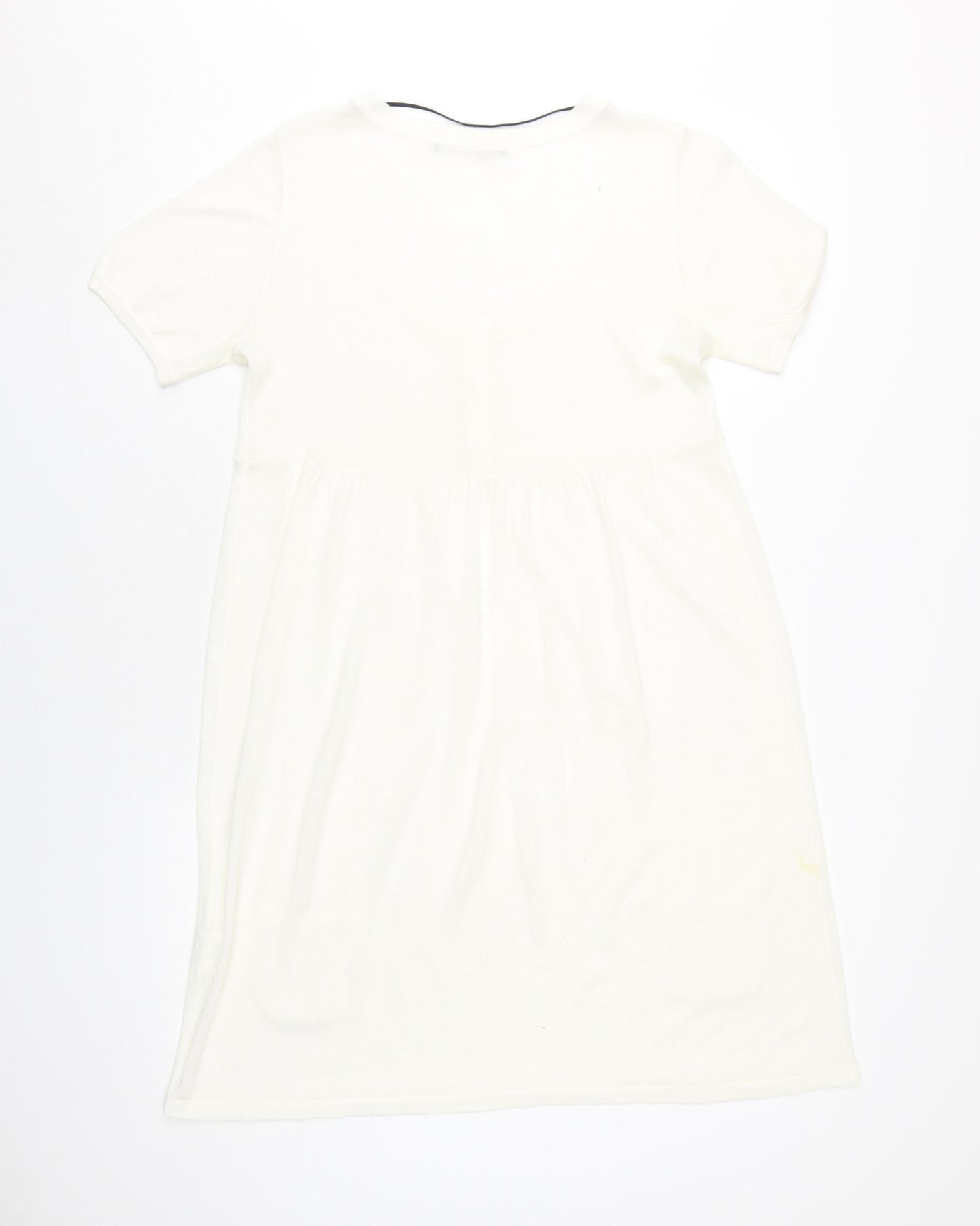 Vero Moda Women’s White Knee Length T-Shirt Dress