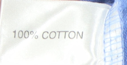 EWM Women's Blue Floral Embroidered T-Shirt, Size 10-12