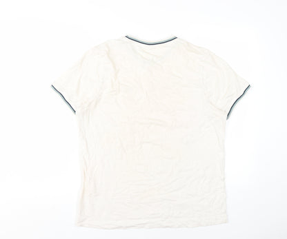 Slazenger Men's White S Crew Neck T-Shirt