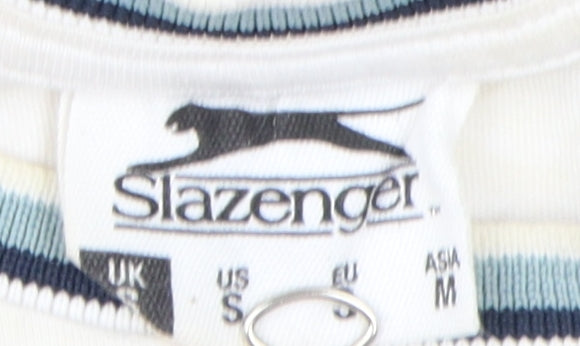 Slazenger Men's White S Crew Neck T-Shirt