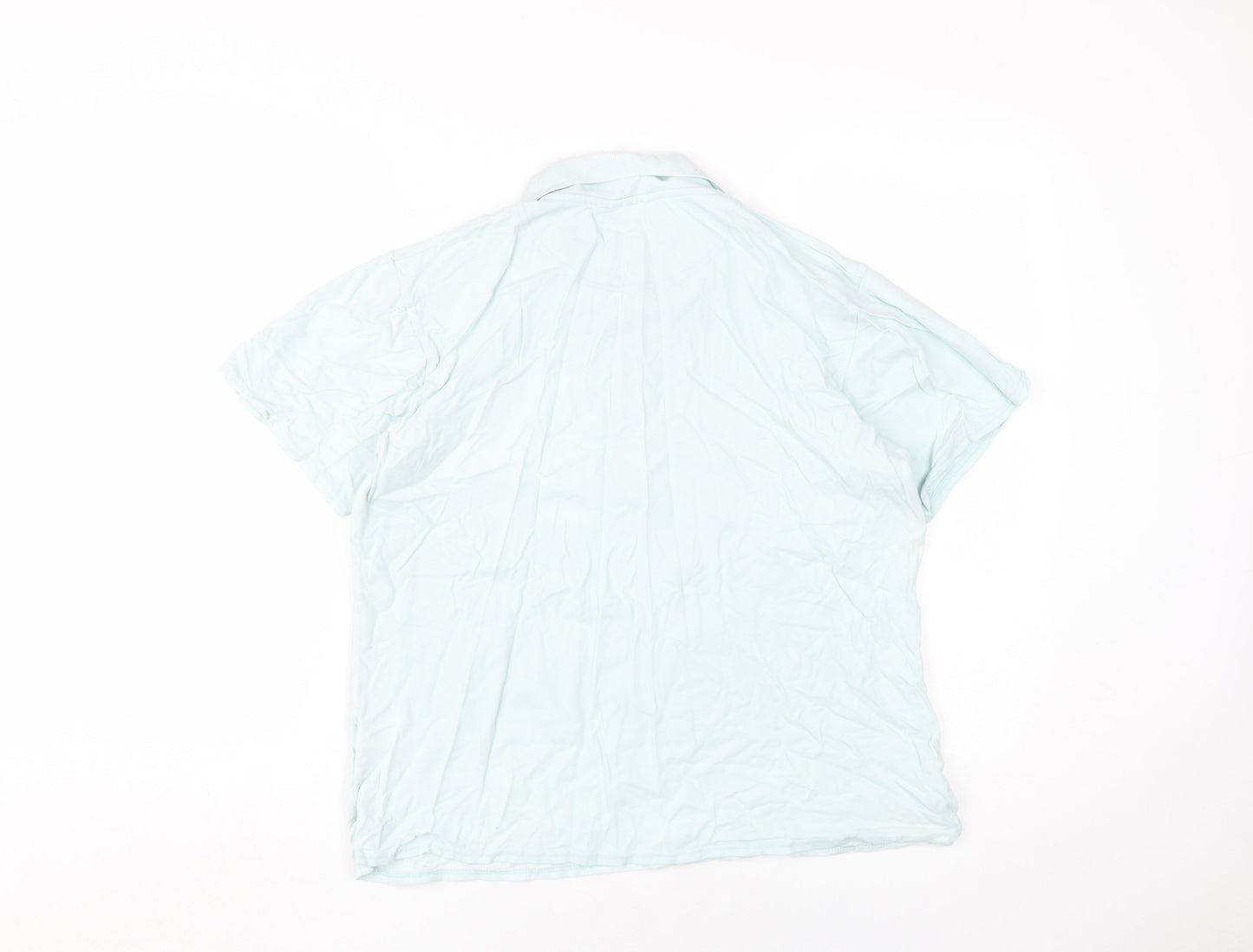 Unisex Adults UK Size XL Glenmuir Blue Basic Polo