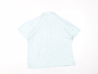 Unisex Adults UK Size XL Glenmuir Blue Basic Polo