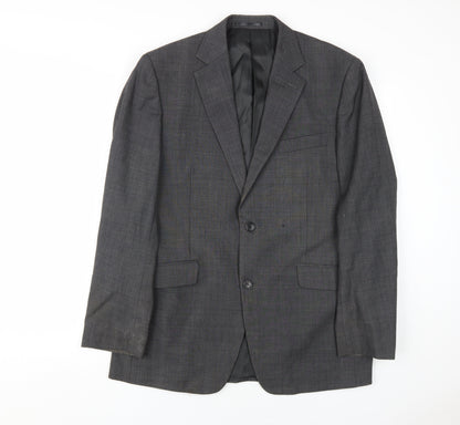 Mens UK Size 40 Savoy Taylors Guild Regular Grey Suit Jacket