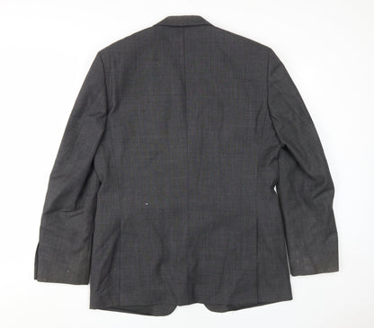 Mens UK Size 40 Savoy Taylors Guild Regular Grey Suit Jacket