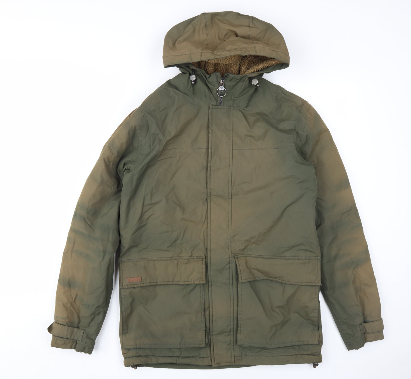 Mens UK Size S Regatta Green Parka Coat