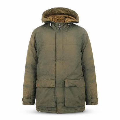 Mens UK Size S Regatta Green Parka Coat