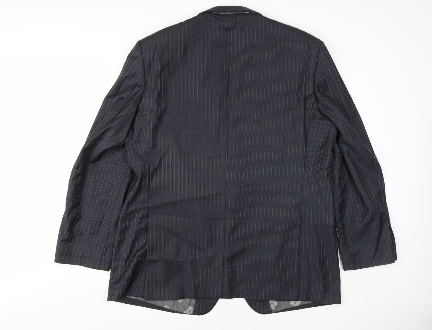 Mens UK Size 46 Pierre Cardin Regular Black Suit Jacket