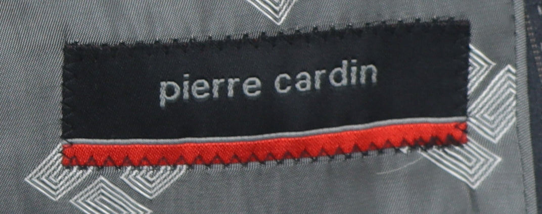Mens UK Size 46 Pierre Cardin Regular Black Suit Jacket