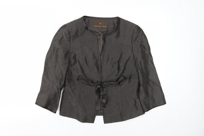 Fenn Wright Manson Women's Black Linen Silk Jacket