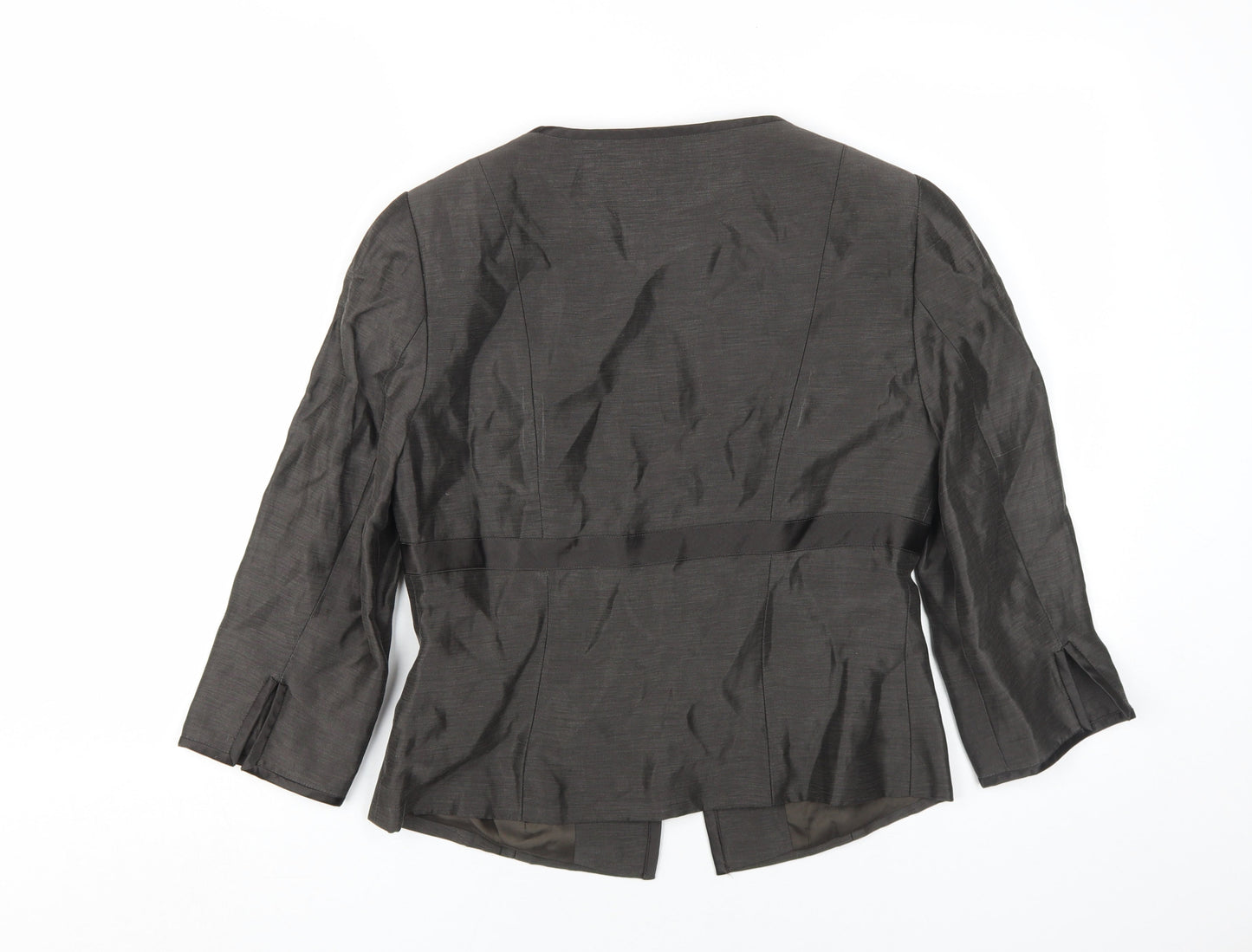 Fenn Wright Manson Women's Black Linen Silk Jacket