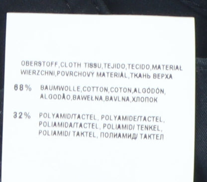 Brax Women's Black Chino Trousers, Size 16L, Windproof