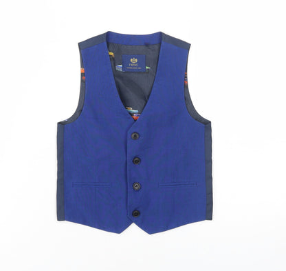 Next Boys Blue Waistcoat - 5 Years, Formal Occasion