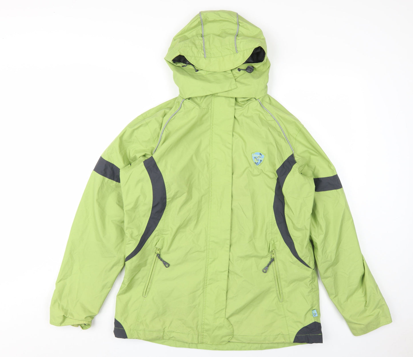 Womens UK Size 14/16 TCM Green Rain Coat
