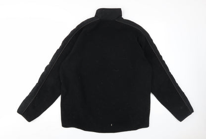 Urban Revolution Men's Black Fleece 1/2 Zip Sweatshirt M