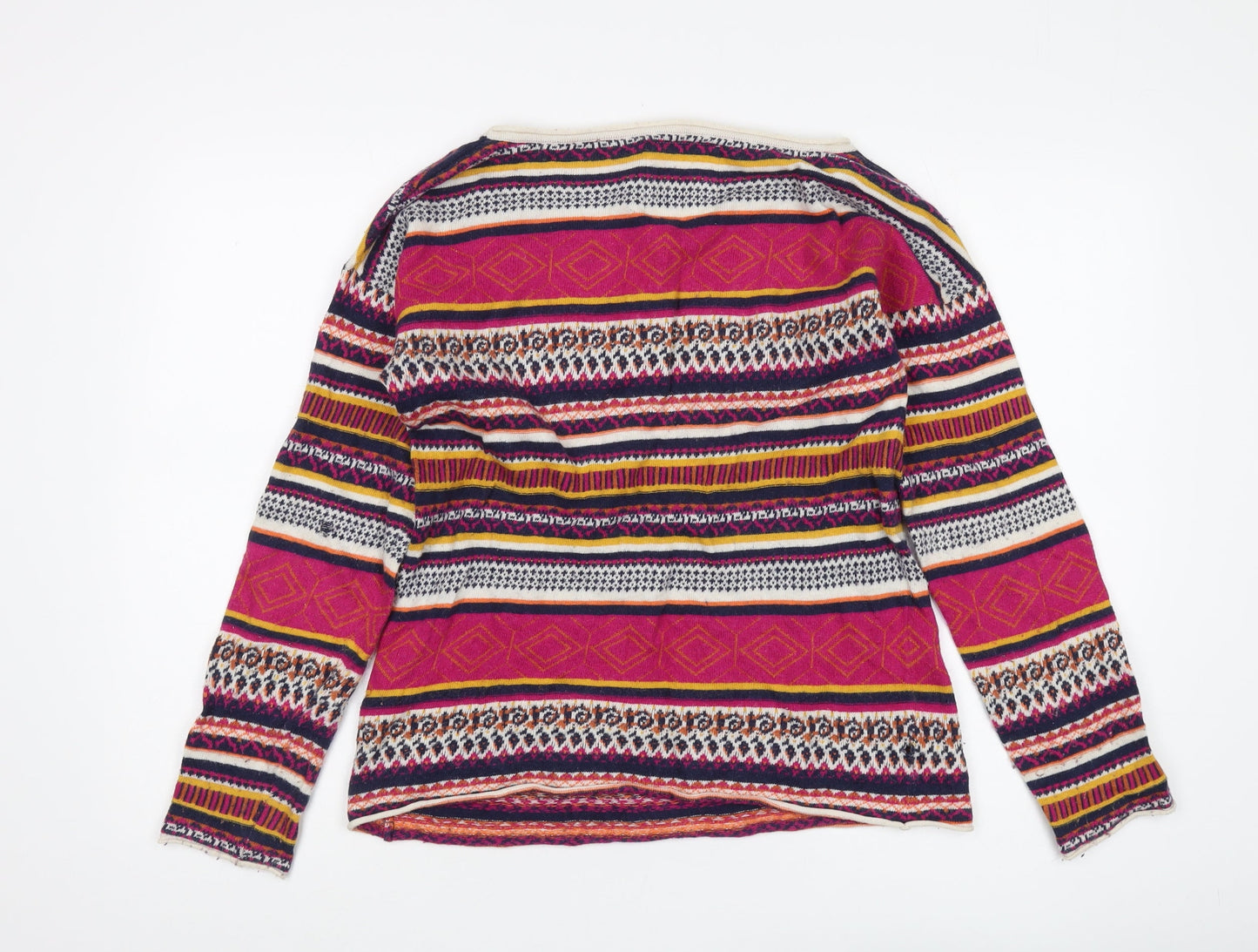 Womens UK Size S H&M Multicoloured Pullover Jumper