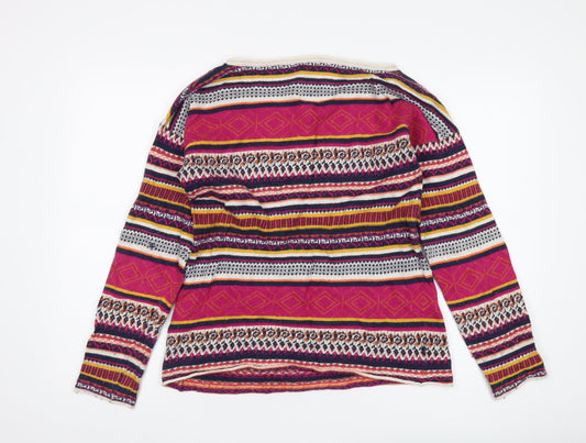 Womens UK Size S H&M Multicoloured Pullover Jumper