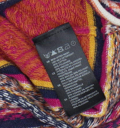 Womens UK Size S H&M Multicoloured Pullover Jumper
