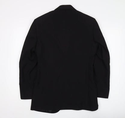 Mens UK Size 34 Marks and Spencer Regular Black Suit Jacket