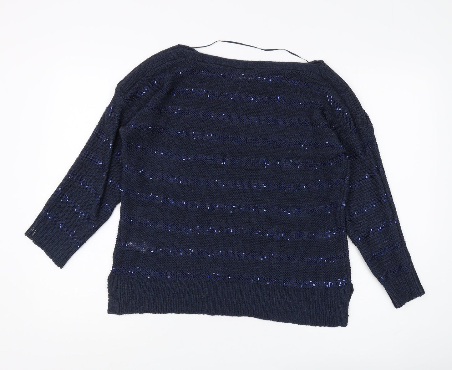 Womens UK Size 14 Wallis Blue Pullover Jumper